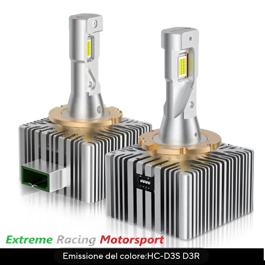 Xtreme Racing Kit Illuminazione LED DSeries EVO 2 TG D1S lampade LED