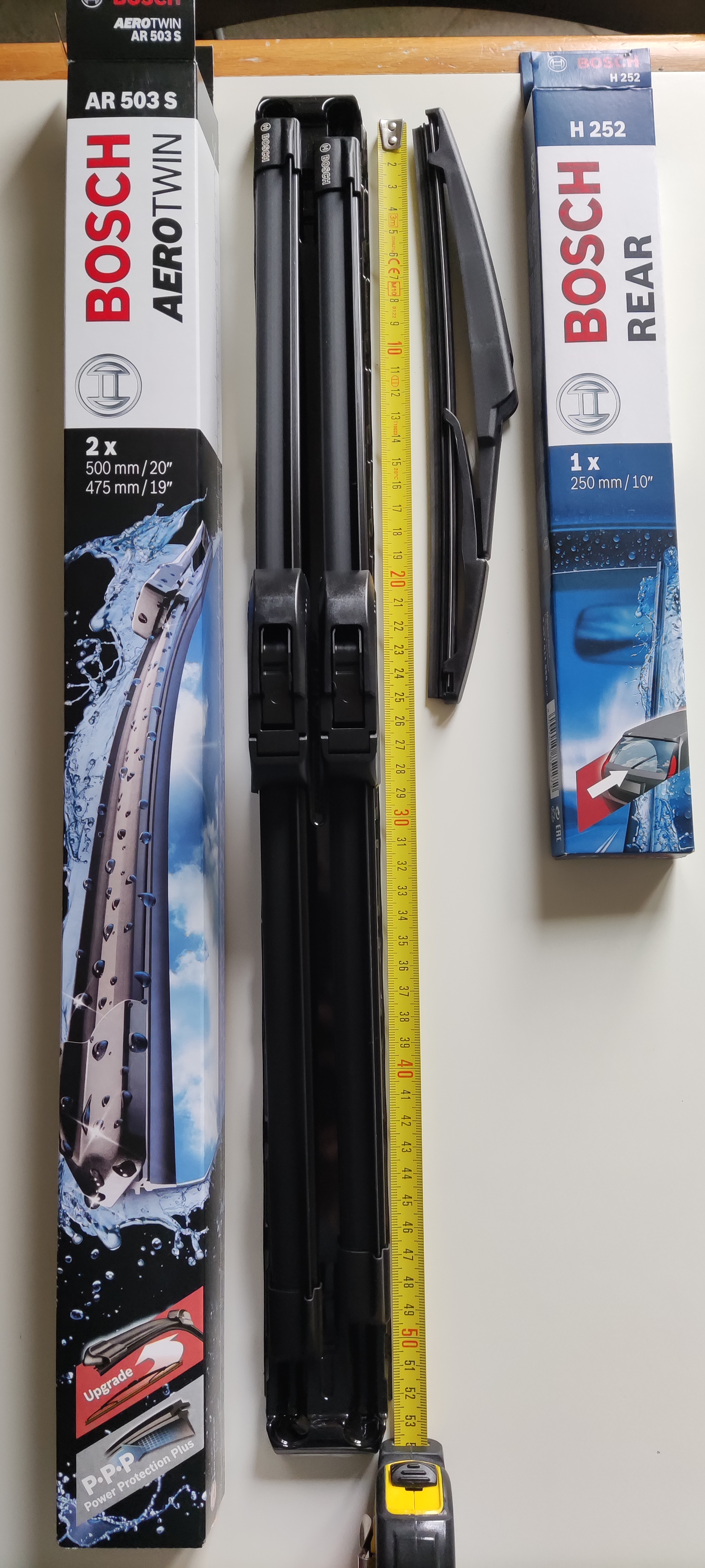 Bosch HCP Spazzole tergicristallo 3397118993 Aerotwin 500/475 mm
