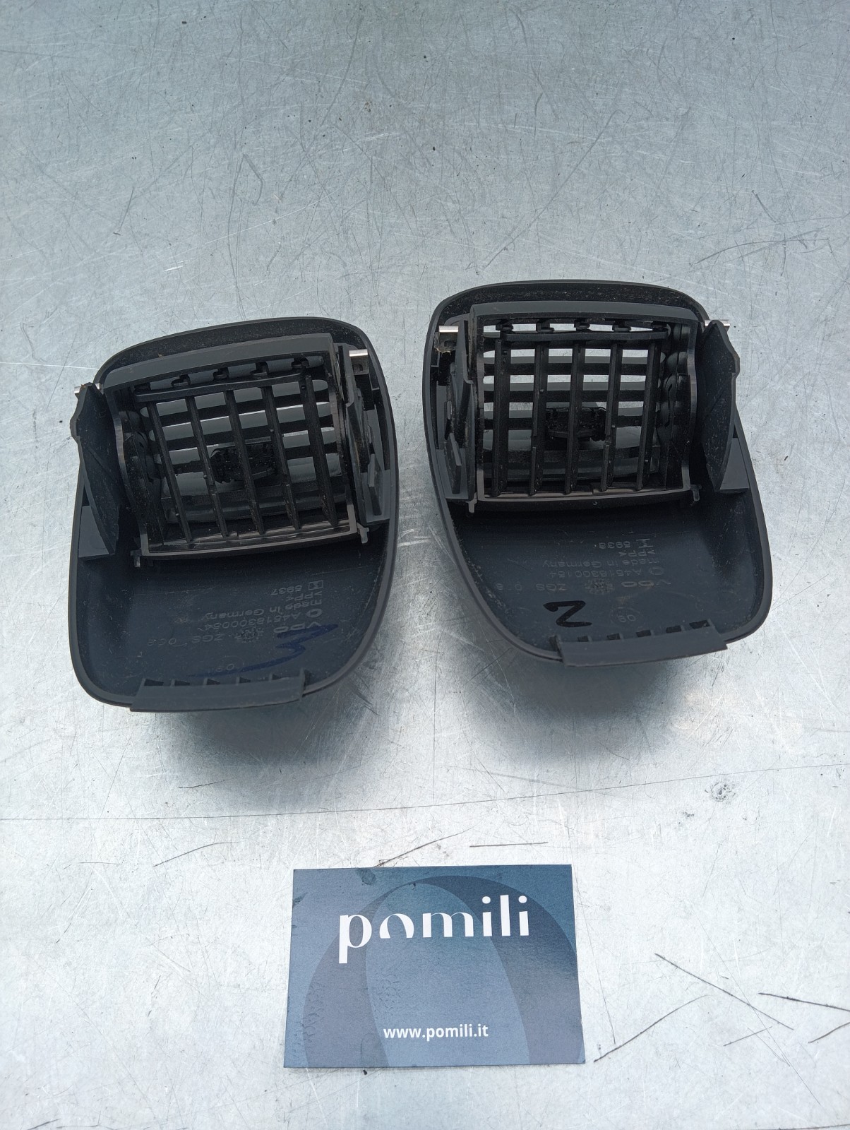 Pomili Climatizzazione Smart Fortwo 451 bocchette aria laterali sinistra destra usate