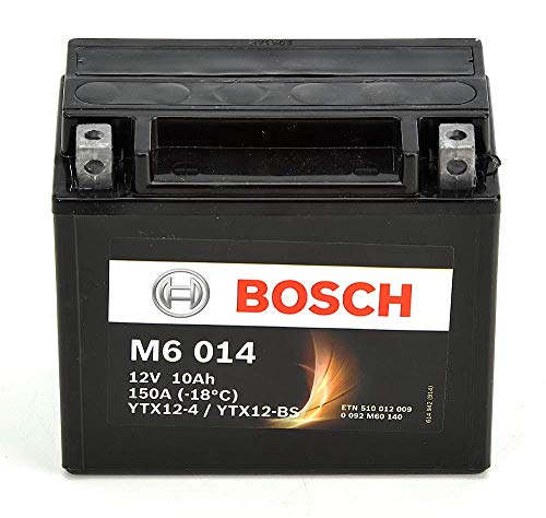 Bosch Batterie YTX12-BS batteria moto 12 V 12 Ah con acido