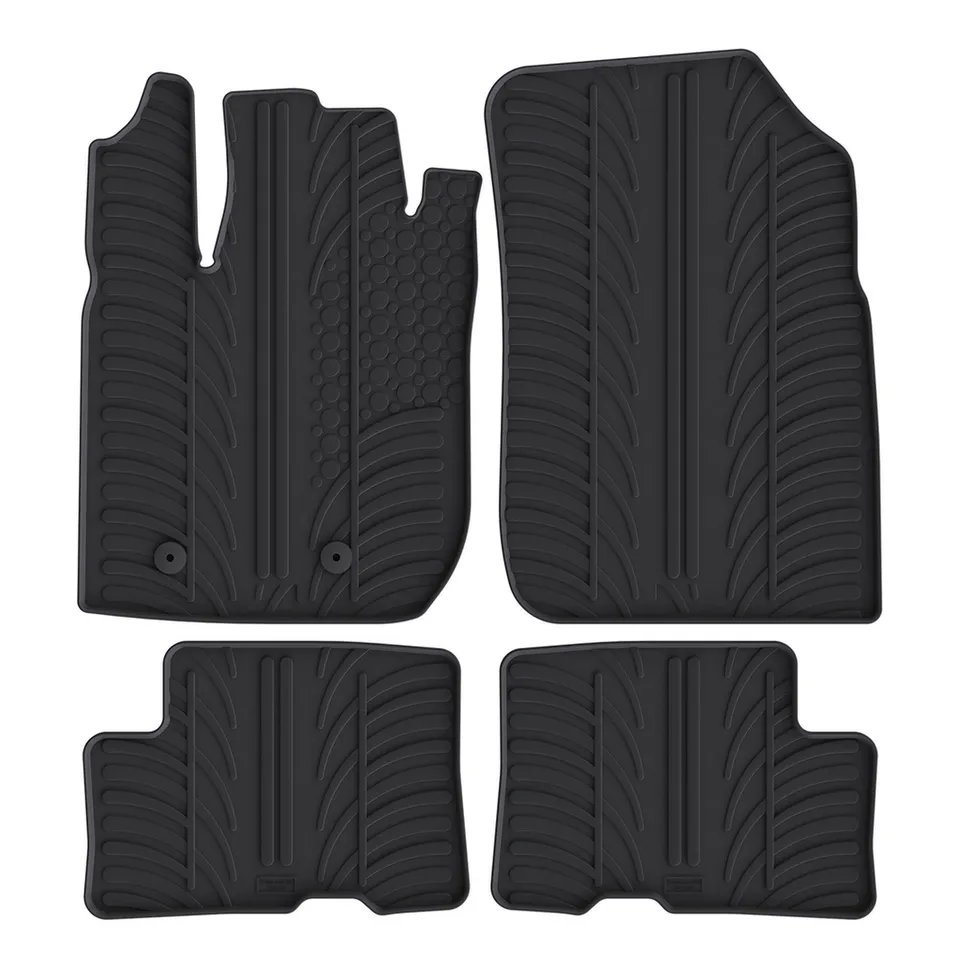Travall Car Mats Dacia Duster Tappetini auto 2018-2024 in gomma
