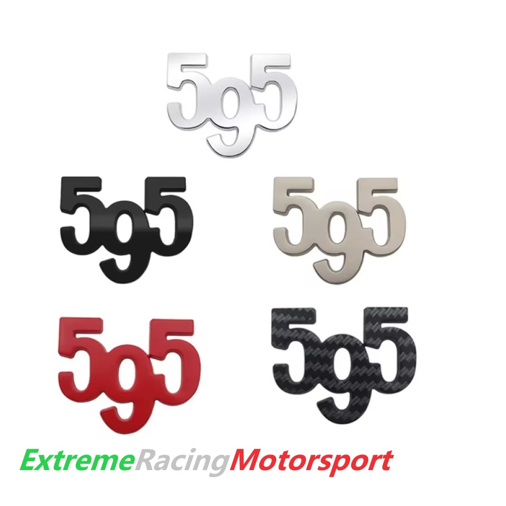 Xtreme Racing Decorazioni Auto e Adesivi stemma 595 in alluminio adesivo 3M