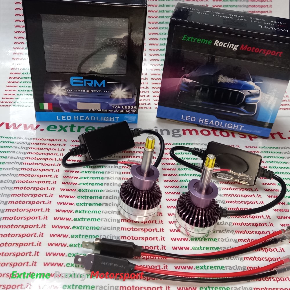 Xtreme Racing Kit Illuminazione LED H6W/H1 360° 25K/H7 Full LED 6000K CANBUS