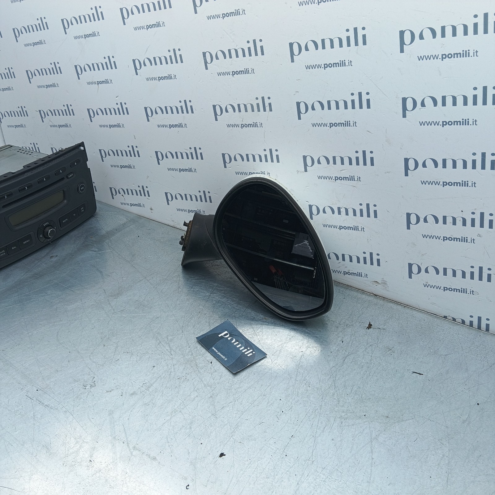 Pomili Cristalli FIAT 500 specchietto destro 21047 usato