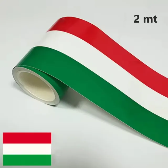 Xtreme Racing Decorazioni Auto e Adesivi fascia tricolore Italia 2 m vinile adesivo