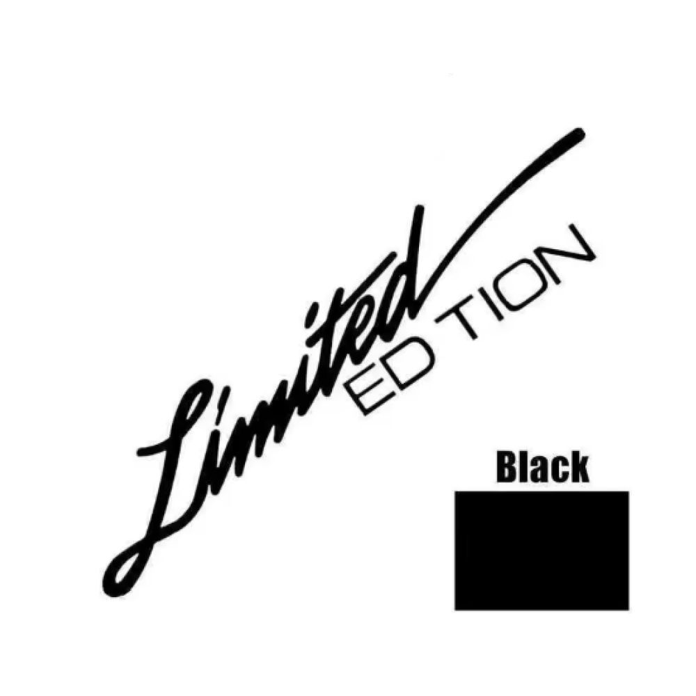 Xtreme Racing Decorazioni Auto e Adesivi Adesivo Prespaziato Limited Edition Black nero