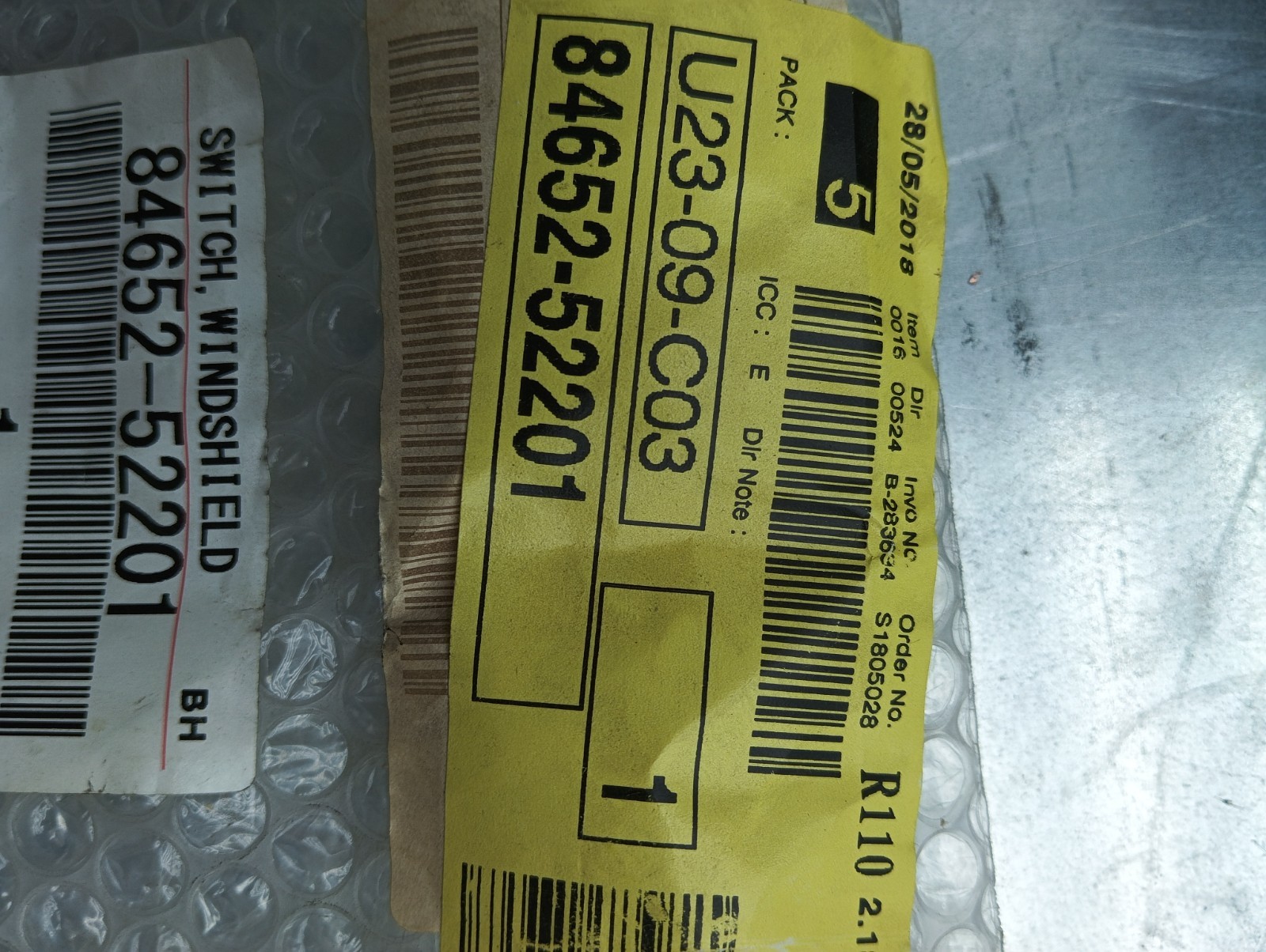 Pomili Cristalli devioluci comando tergicristalli Toyota Yaris 84652-52201