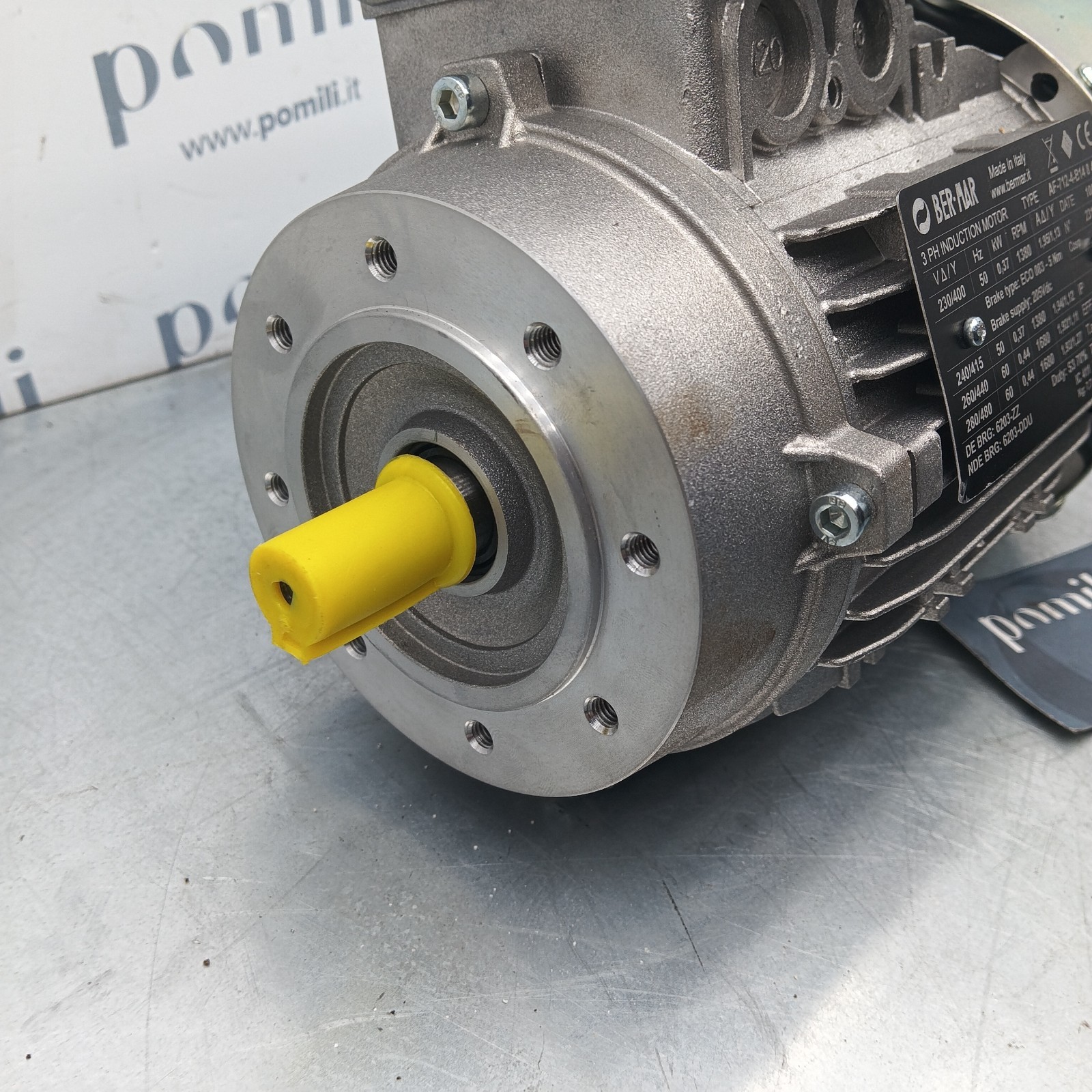 Pomili Motore e cambio con supporti AF-712-4-B1484 motore elettrico 0,37 kW 400 V
