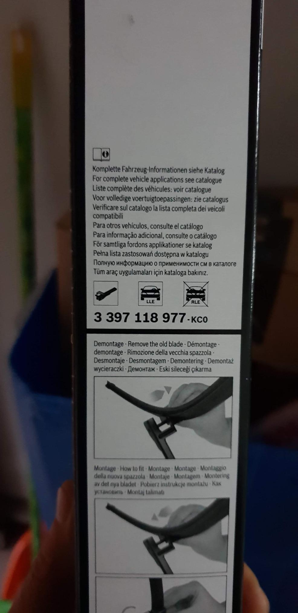 Bosch Spazzole tergicristallo Aerotwin A977S anteriori 650/425 mm aerodinamiche