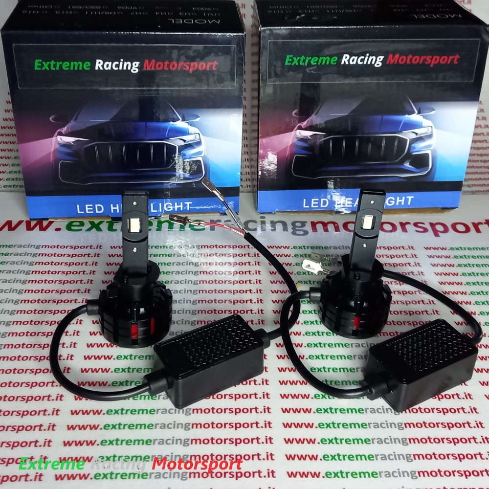 Xtreme Racing Lampadine LED ERM V1 Black Edition H7 coppia 6000K CANBUS