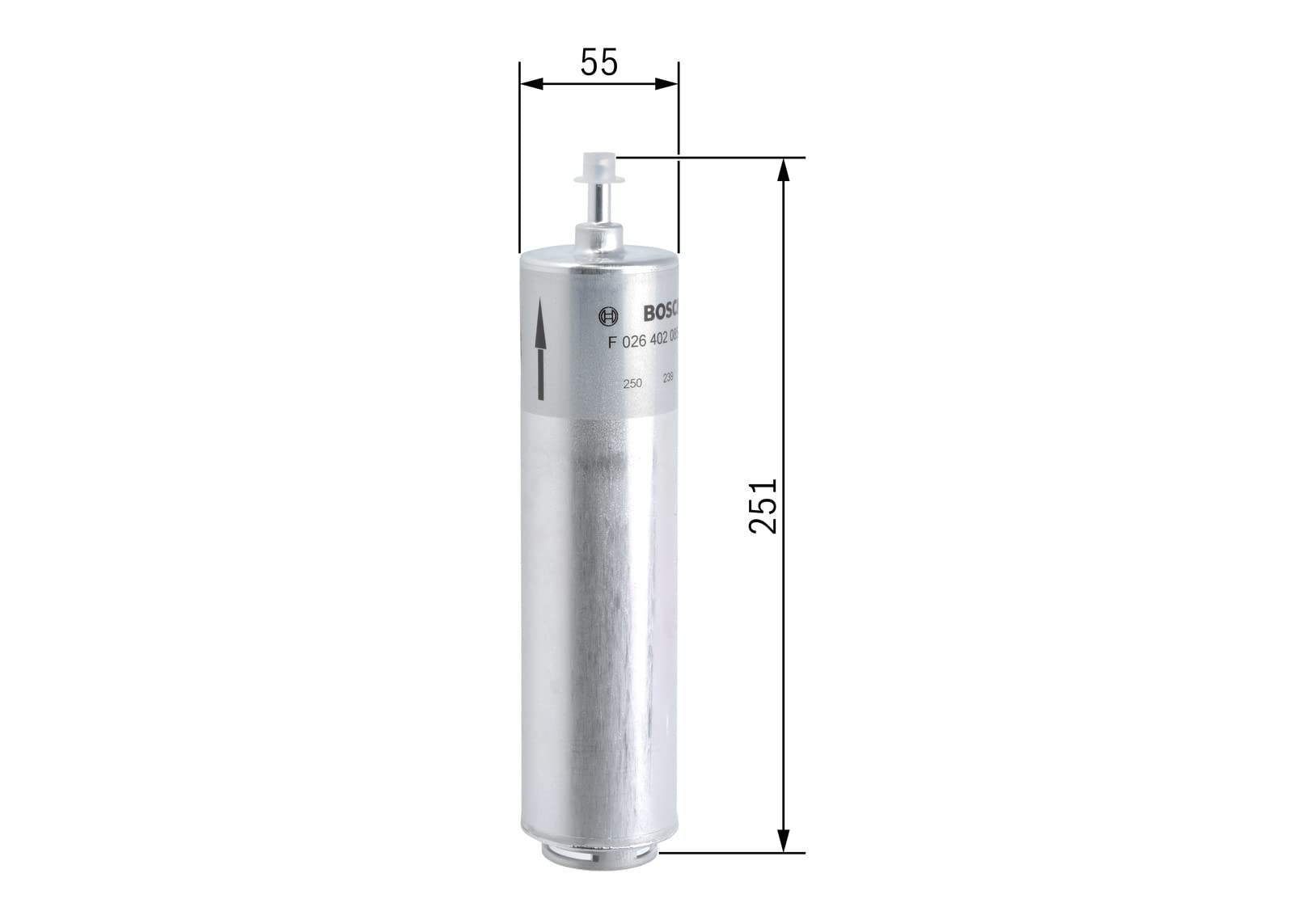 Bosch Filtri F026402085 filtro carburante in linea