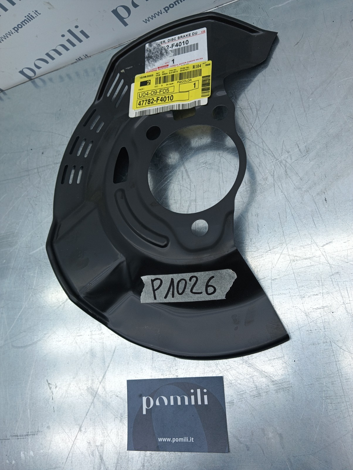 Pomili Lamierati esterni Toyota C-HR paraschizzi sinistro usato