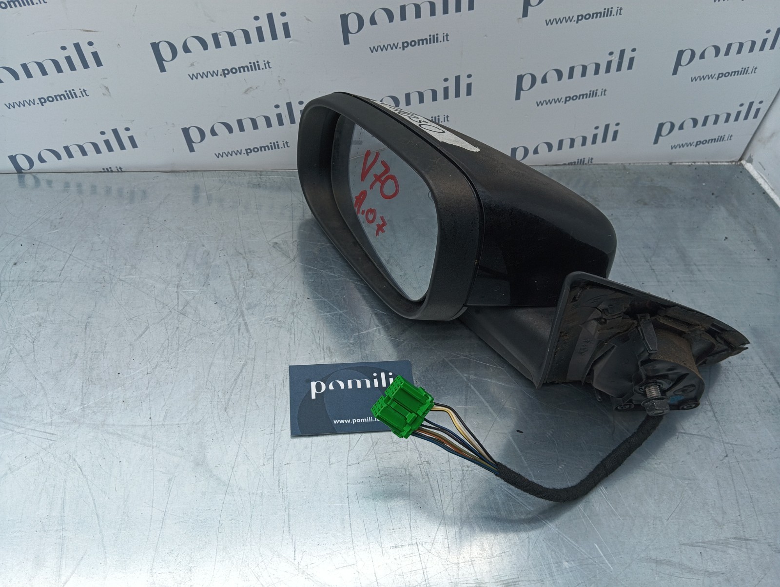 Pomili Cristalli Specchietto retrovisore sinistro Volvo V70 30634098 usato