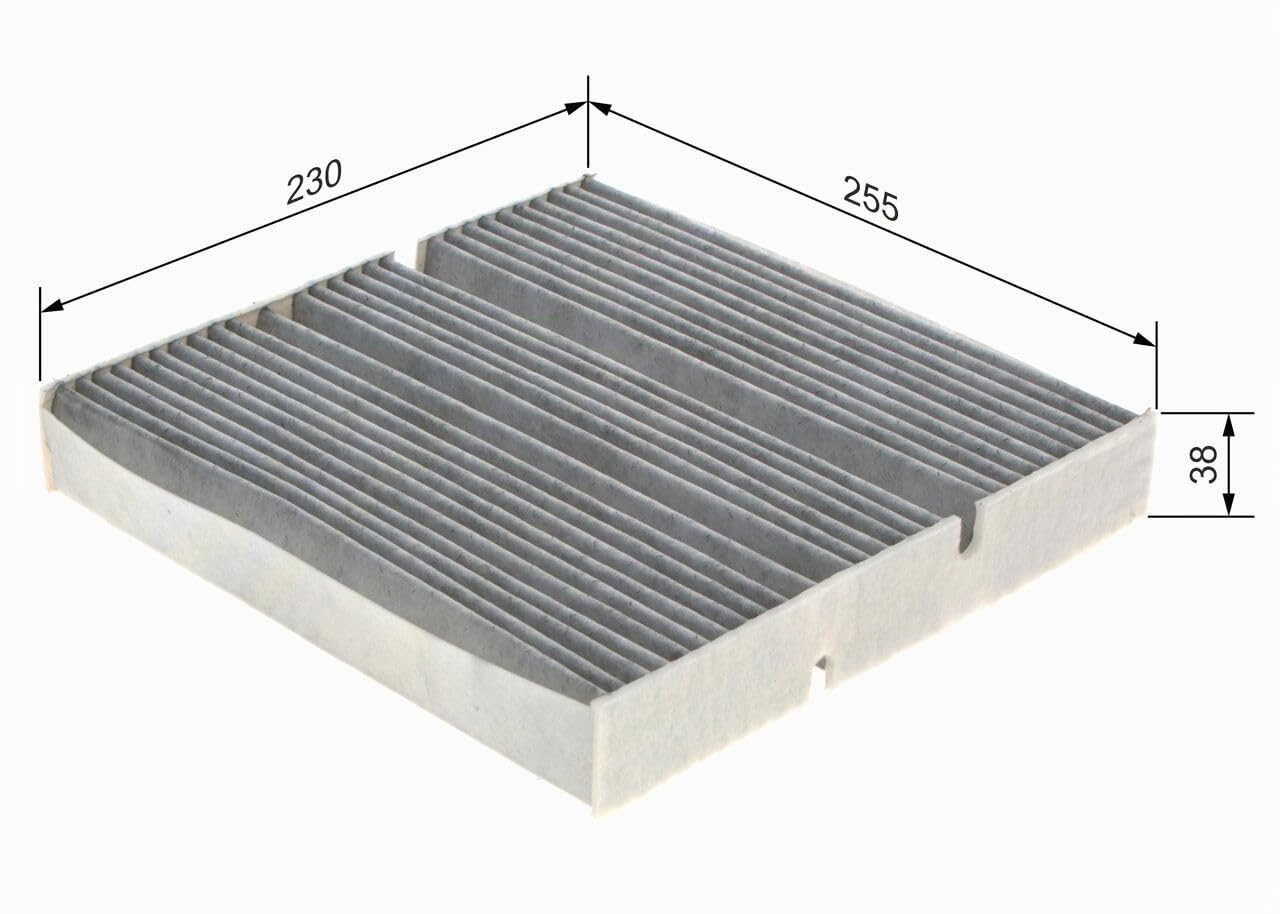 Bosch HCP Filtri 1987435609 filtro abitacolo ai carboni attivi antipolline