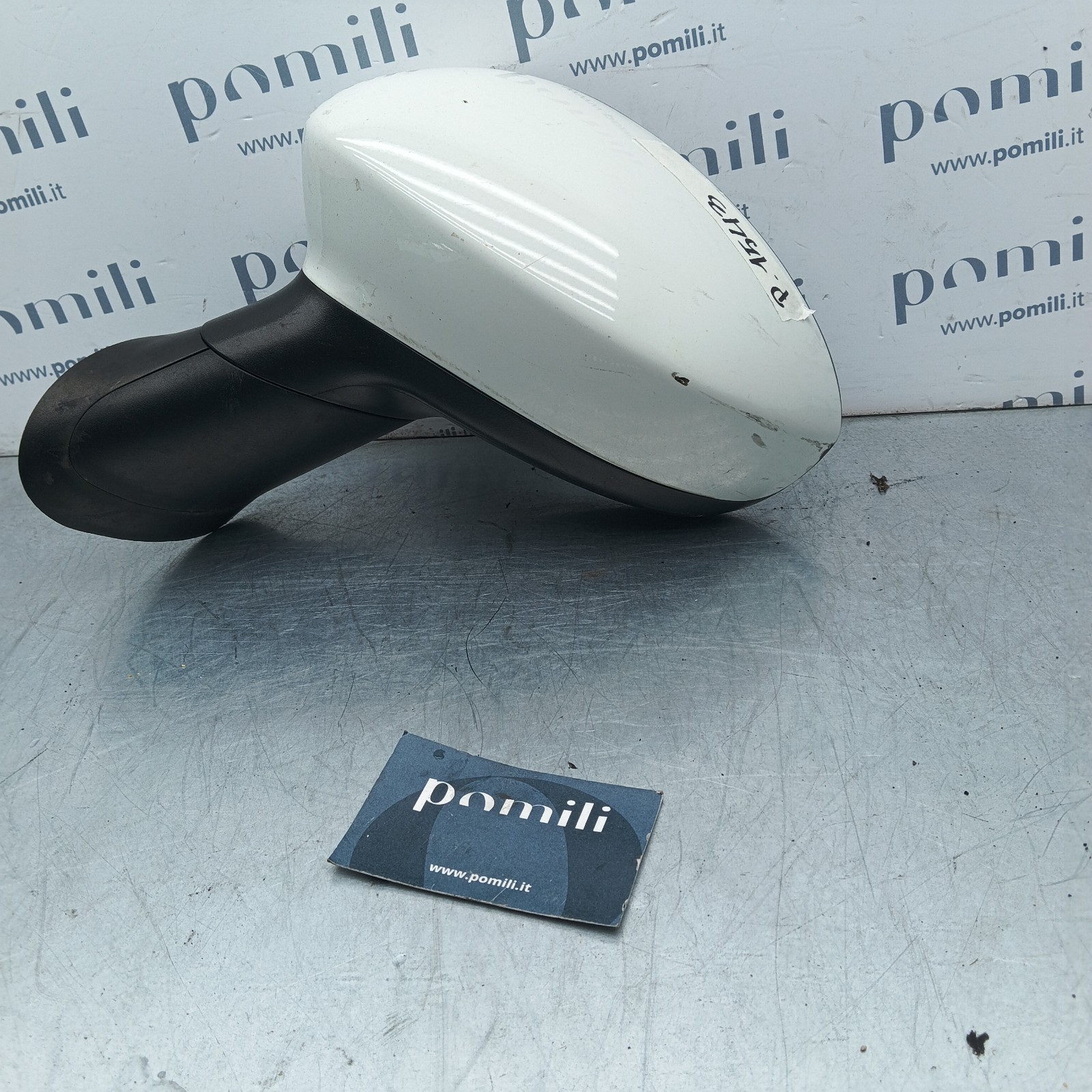 Pomili Cristalli Fiat 500 specchietto sinistro usato OEM 021046