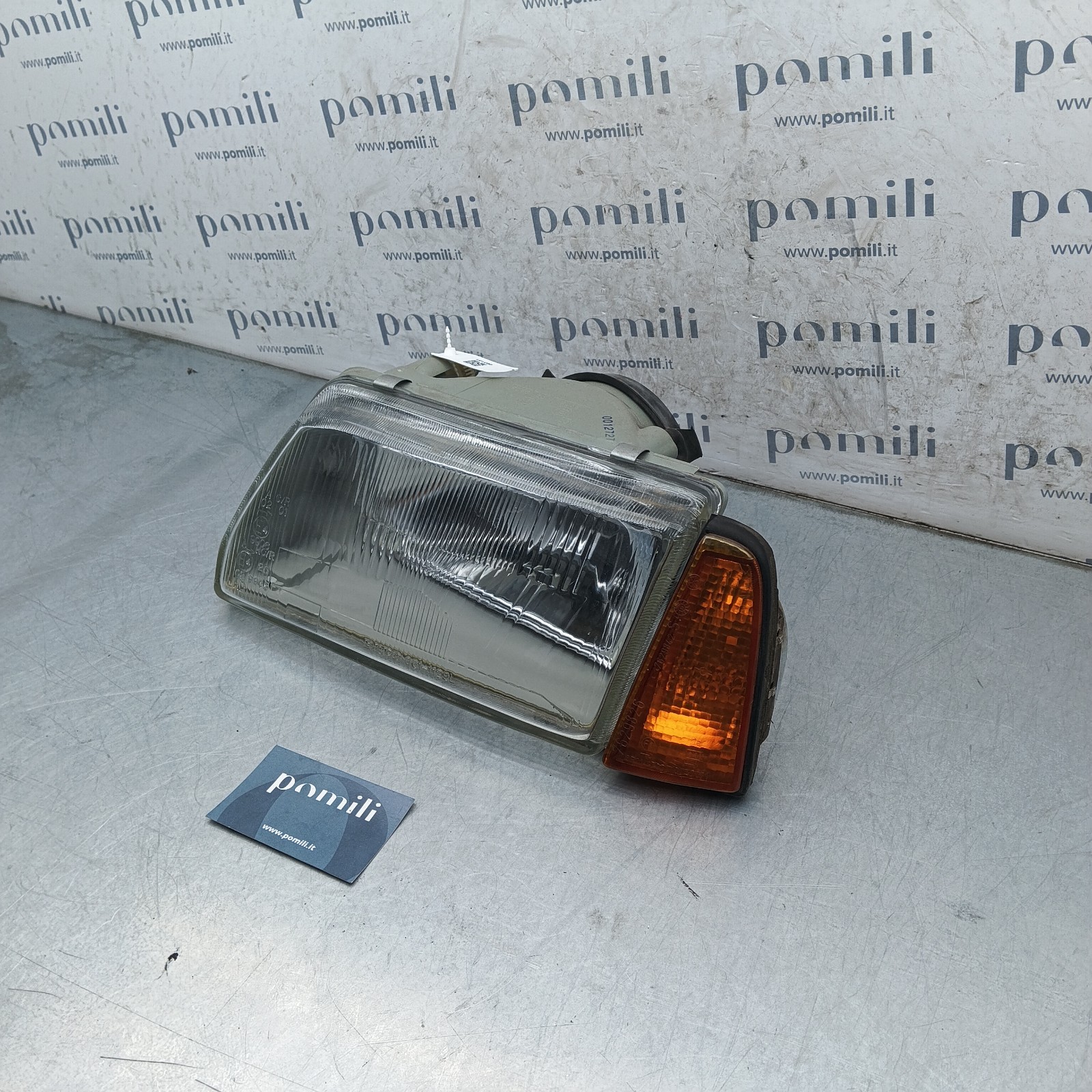 Pomili Fanaleria Fiat 500 Faro anteriore sinistro con freccia 1992-1999 661-1129L