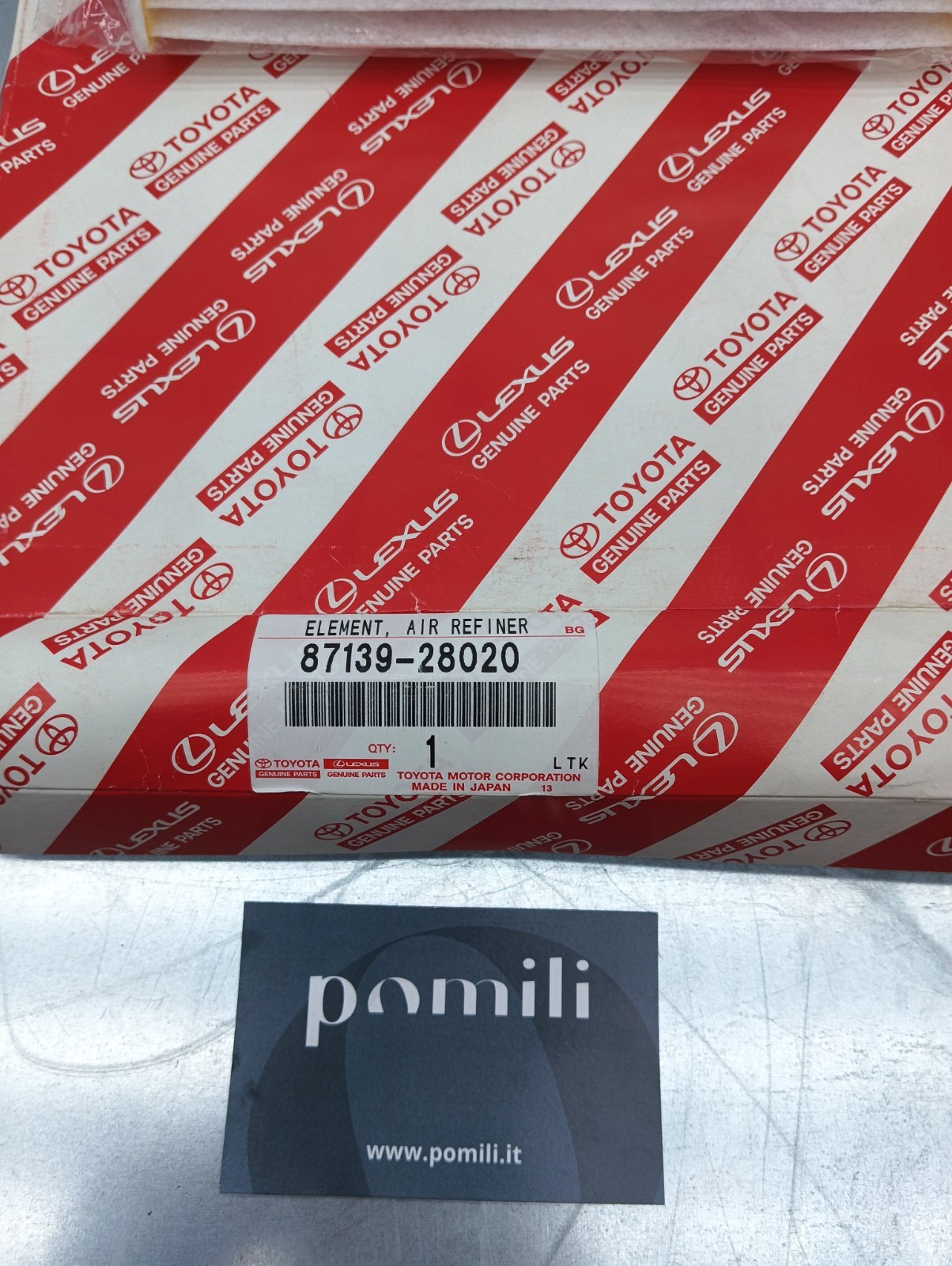 Pomili Climatizzazione Toyota Genuine Parts 87139-28020 filtro abitacolo nuovo