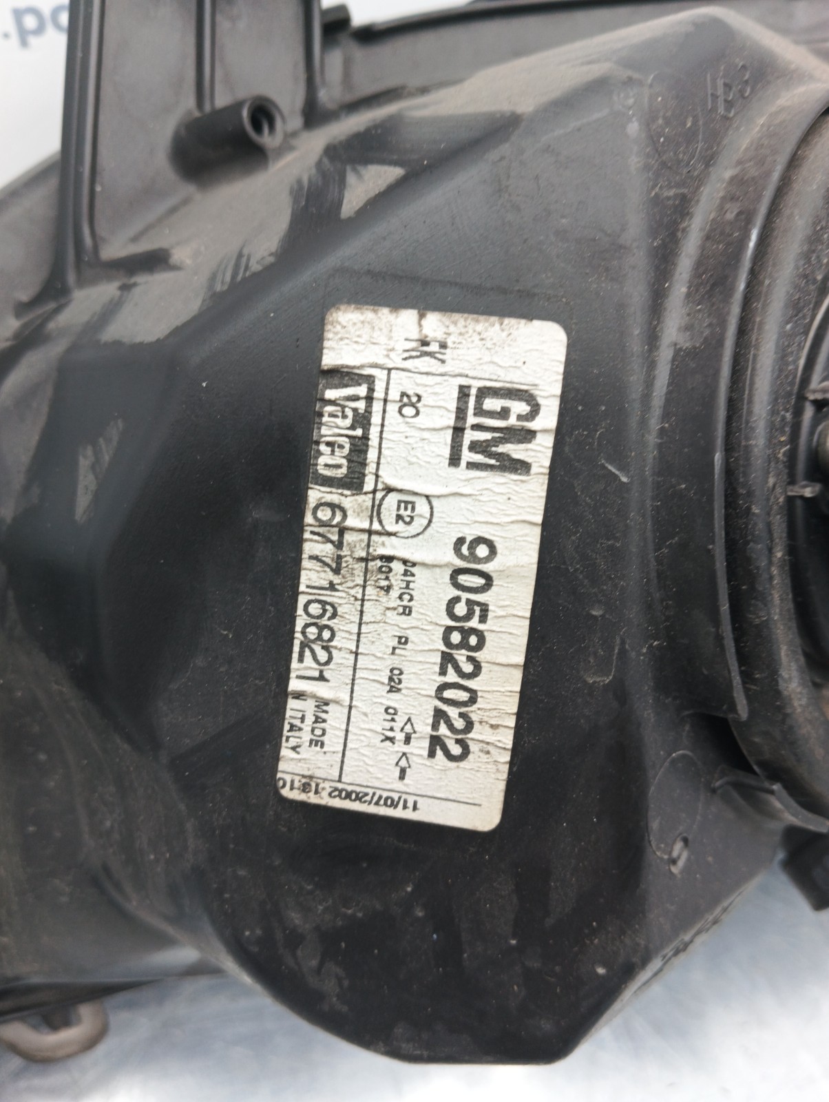 Pomili Fanaleria Opel Zafira 1999-2005 faro destro 90582022 usato