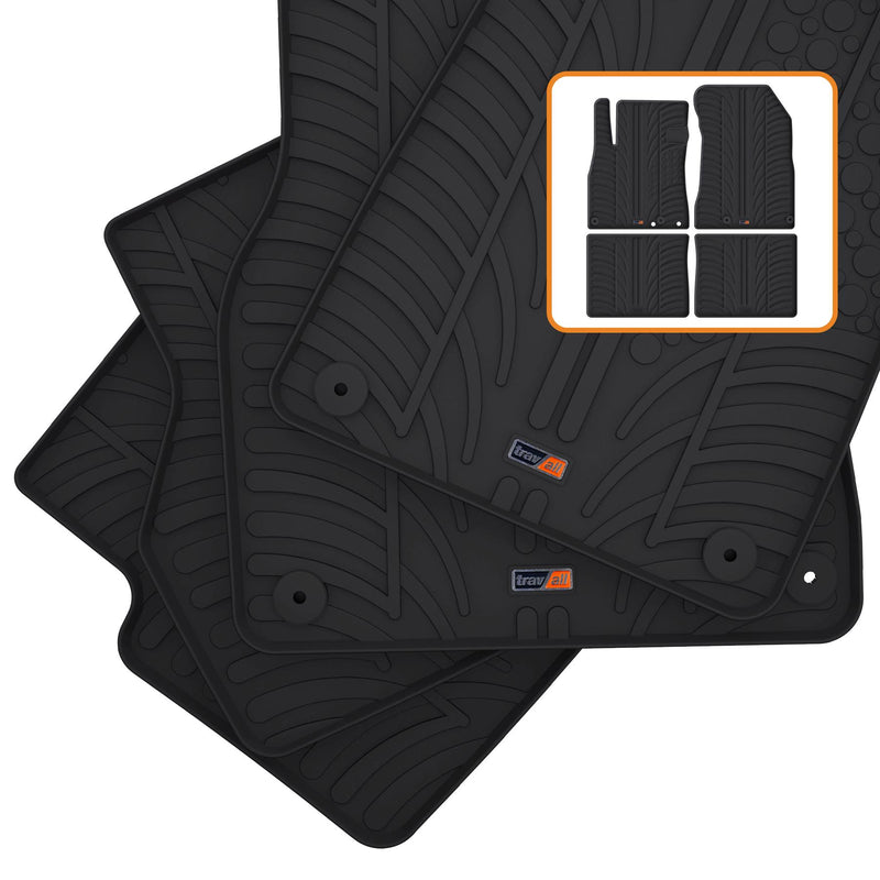 Travall Car Mats Nissan Note 2013-2016 tappetini in gomma