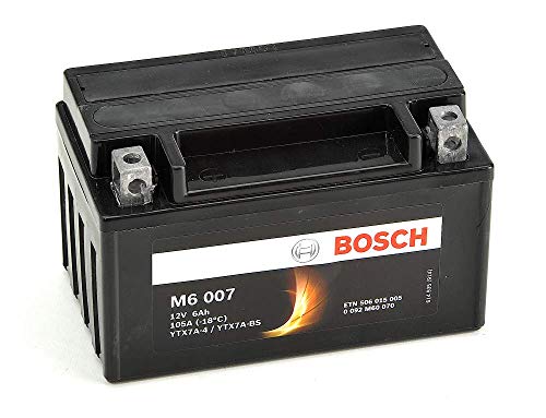 Bosch HCP Batterie 0 092 M60 070 batteria avviamento 12V 6Ah