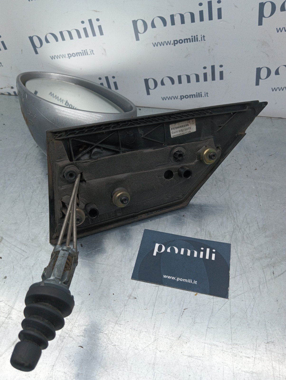 Pomili Cristalli smart fortwo 450 specchietto retrovisore sinistro 0000595v017c491 usato