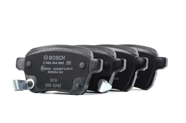 Bosch HCP Sistema frenante BP1976 pastiglie freno posteriori senza rame 4 pezzi