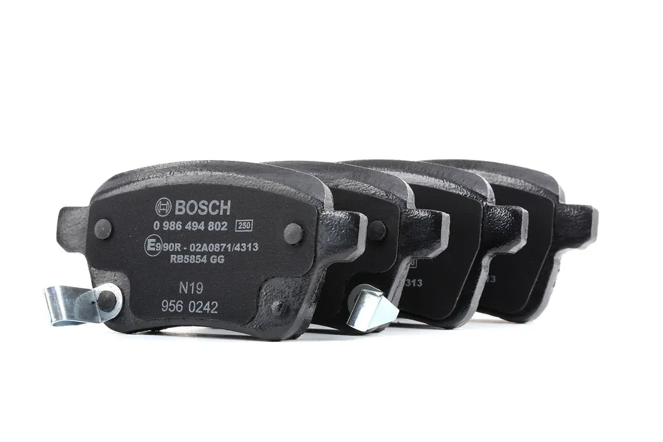 Bosch HCP Sistema frenante BP1976 pastiglie freno posteriori senza rame 4 pezzi
