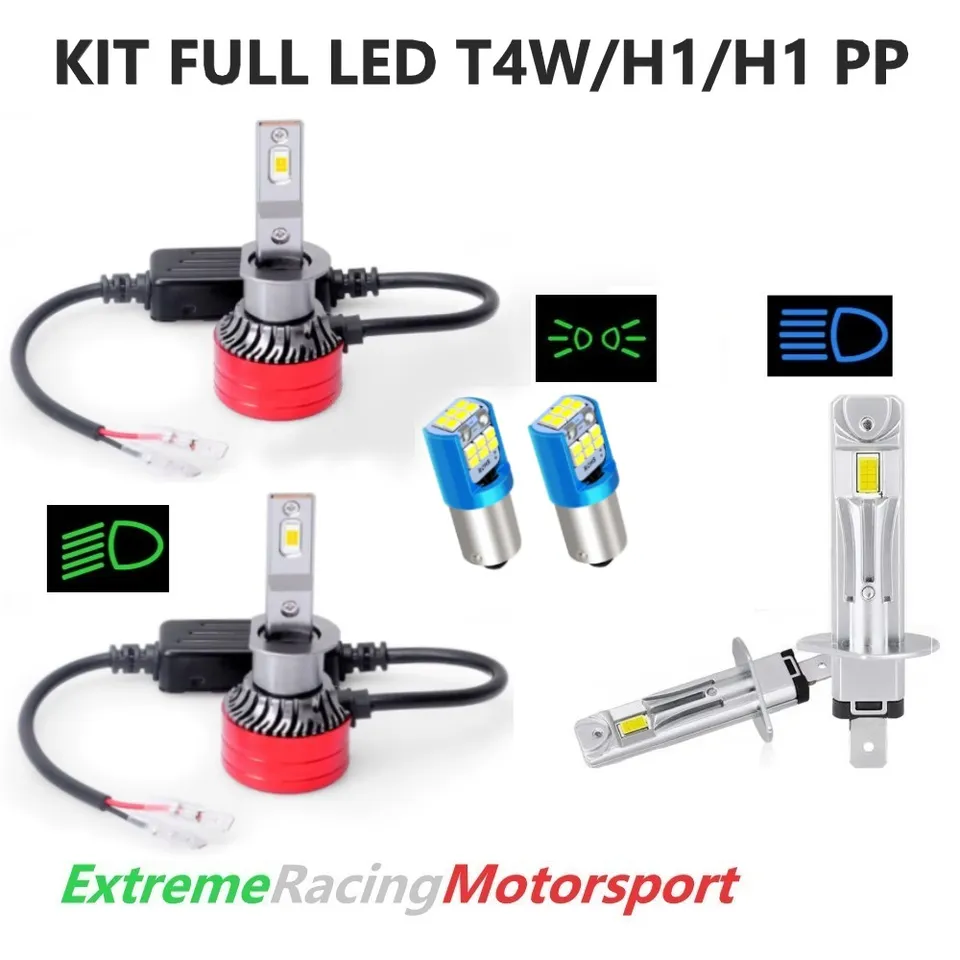 Xtreme Racing Kit Illuminazione LED T4W/H1/H1 PP kit LED 6000K