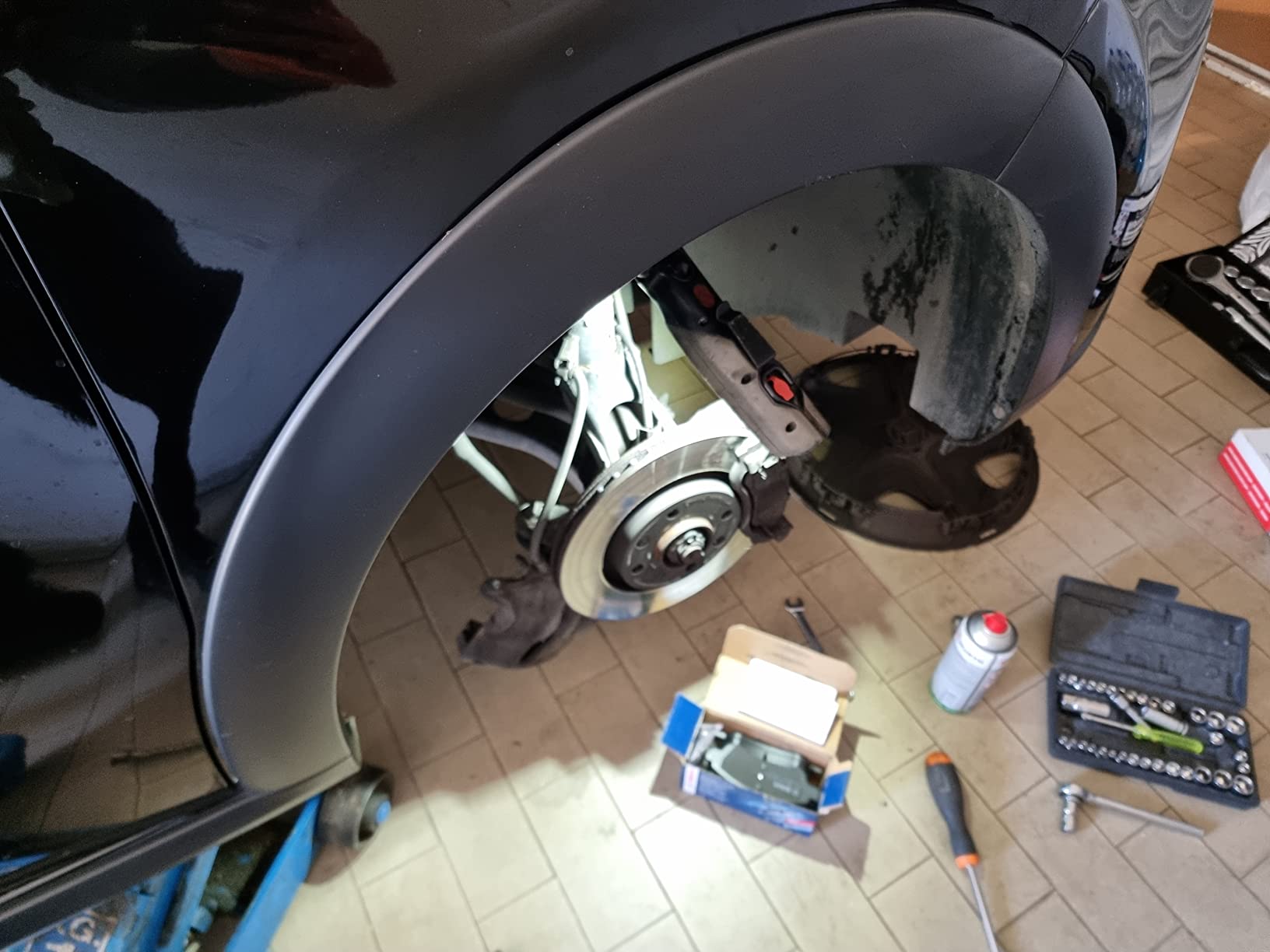 Bosch Sistema frenante BP318 pastiglie freno anteriori set 4 pezzi