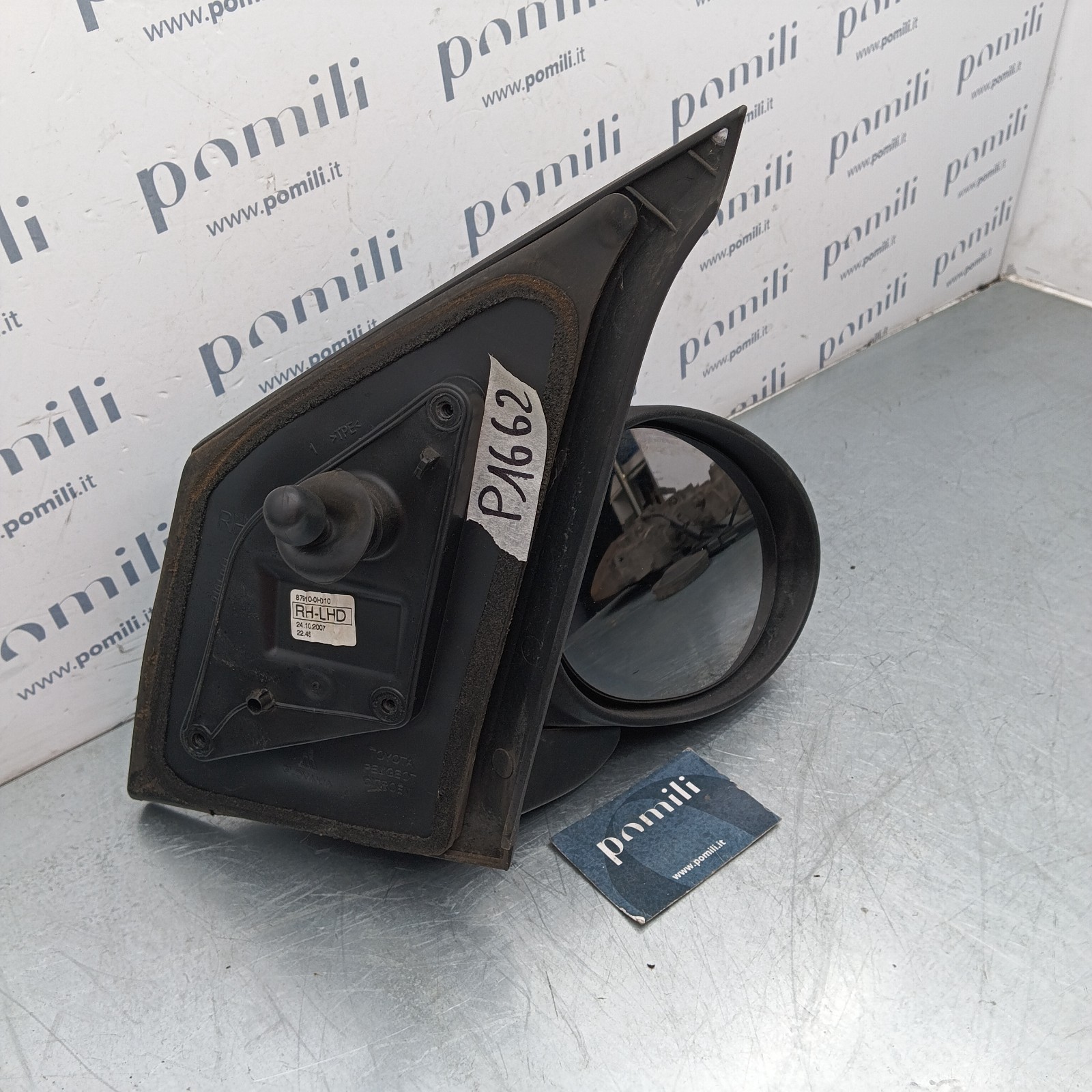 Pomili Cristalli Specchietto retrovisore Toyota Aygo 87910-0H010 destro usato