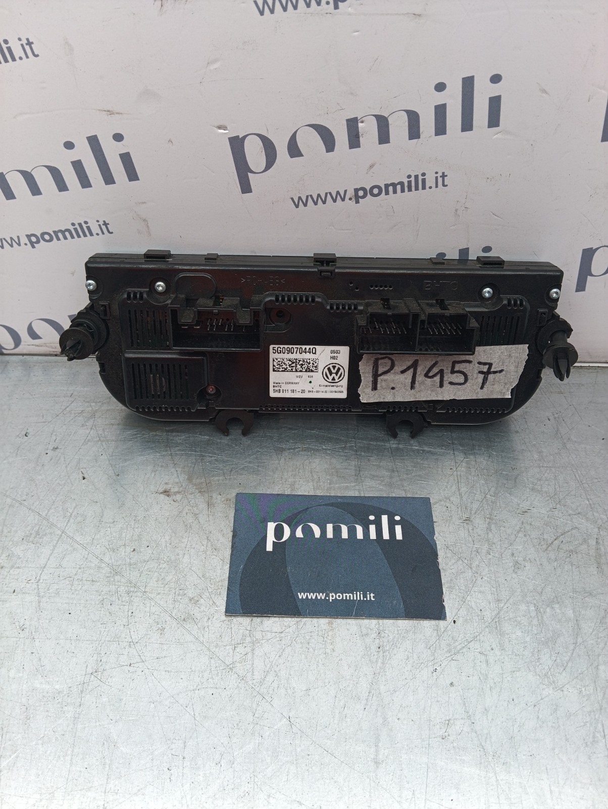 Pomili Climatizzazione Golf VII 5G0907044Q comando climatizzatore usato