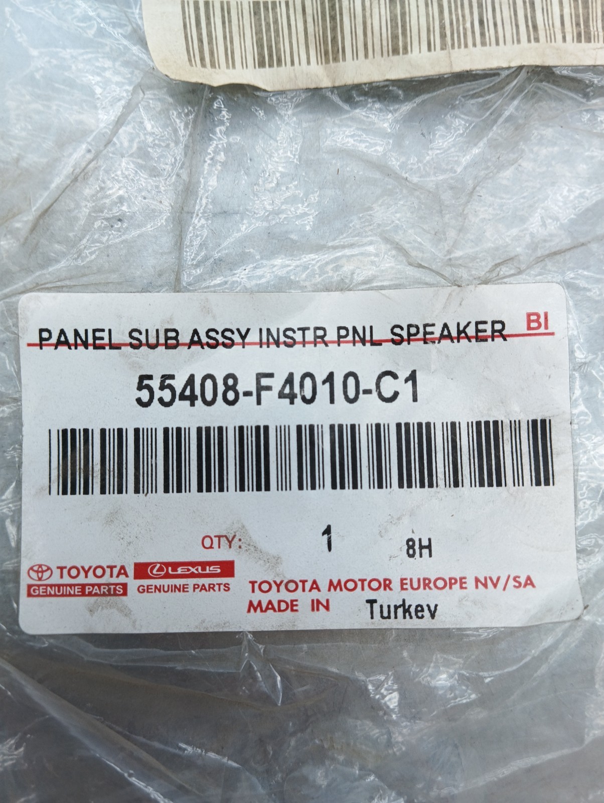 Pomili Elettronica/batteria ibride Copertura speaker Toyota C-HR 55408-F4010-C1