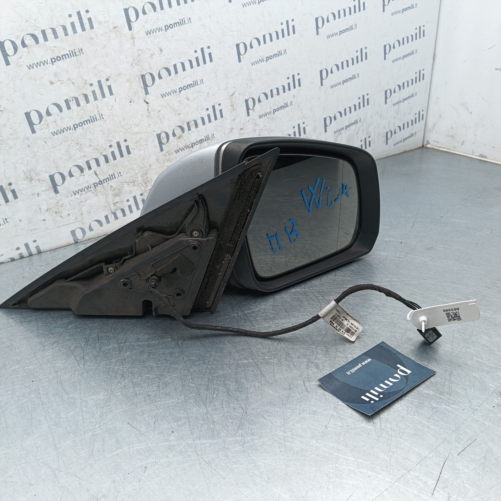 Pomili Cristalli Specchietto Mercedes-Benz Classe C (W204) destro 7 pin usato