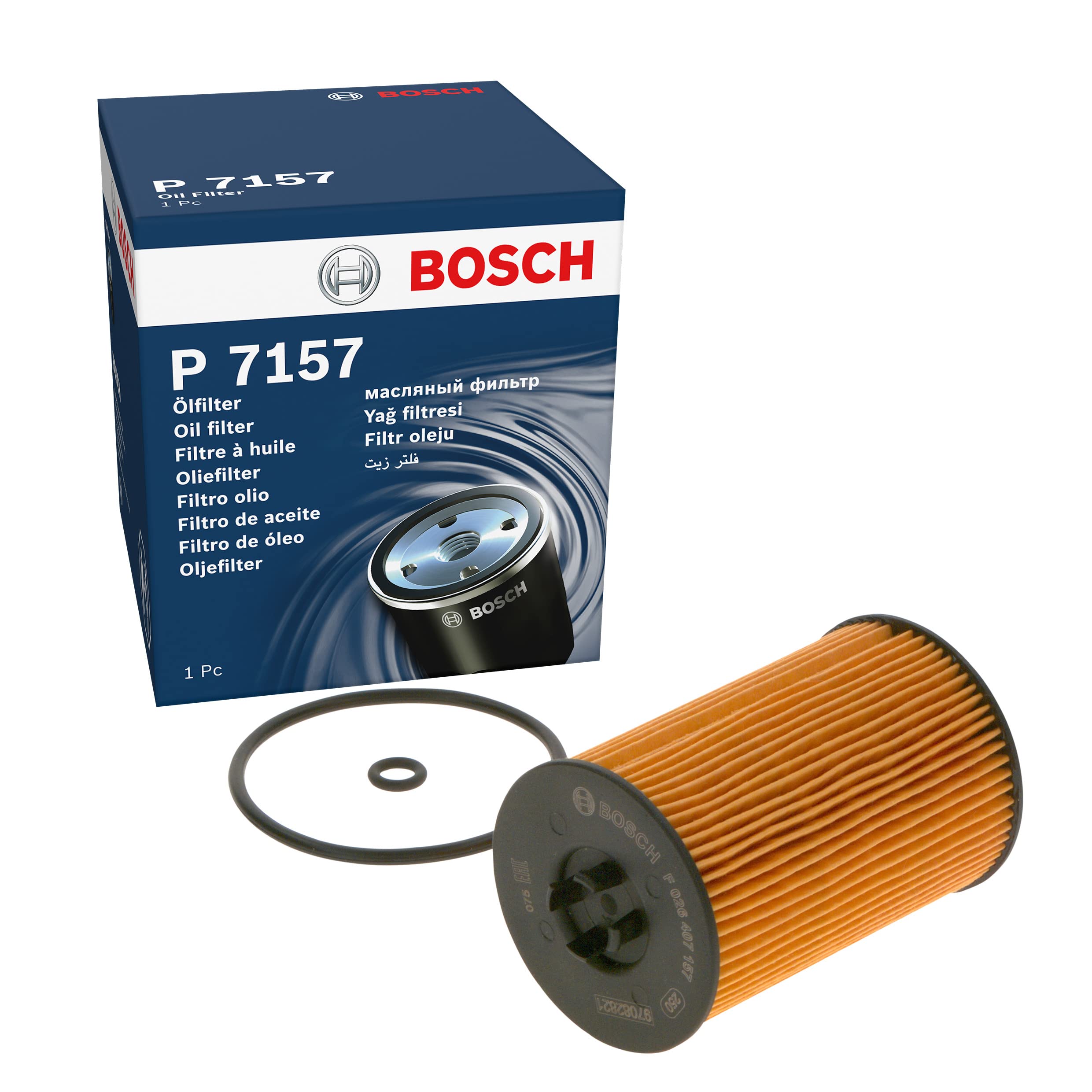 Bosch HCP Filtri F026407157 filtro olio elemento filtrante