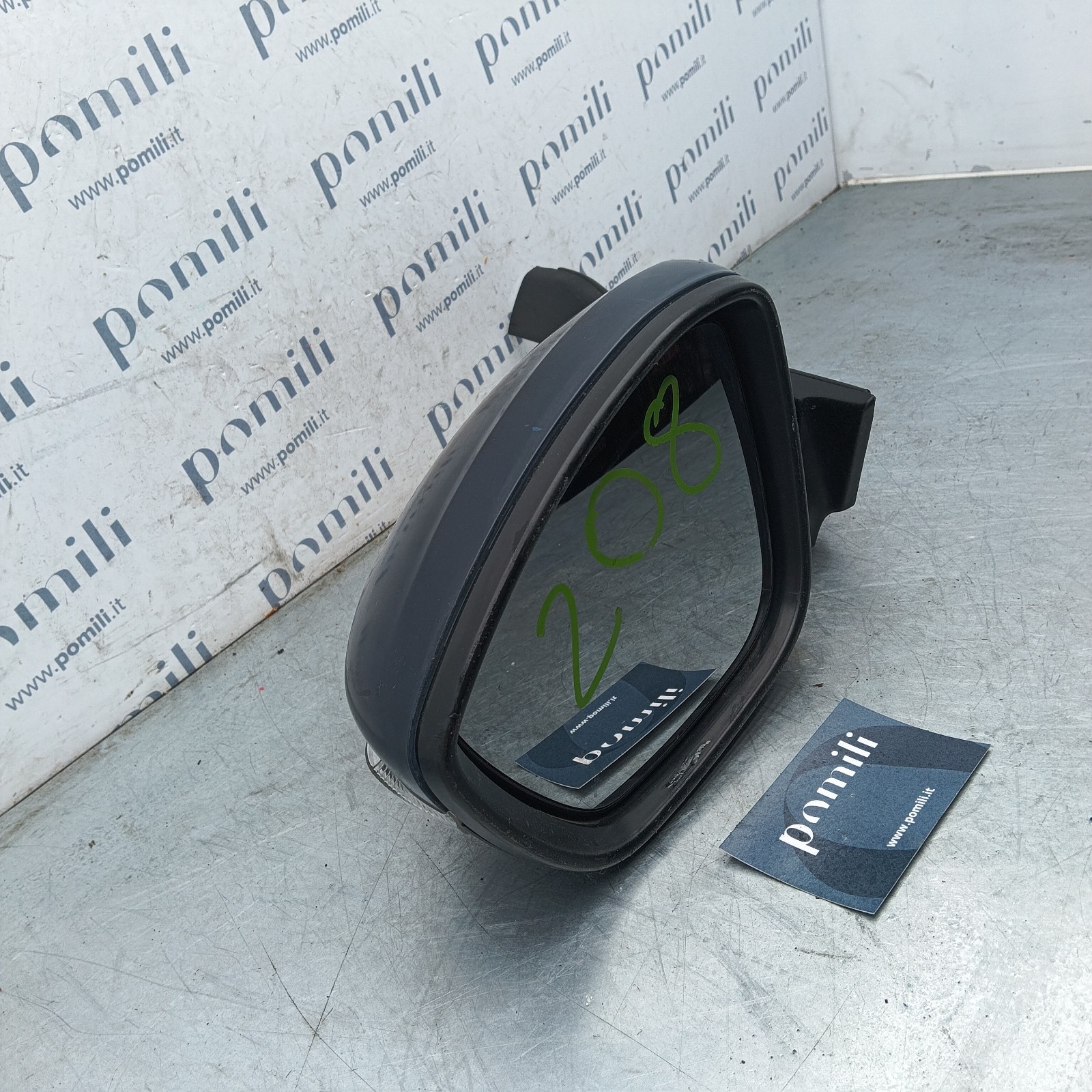 Pomili Cristalli Specchietto retrovisore sinistro Peugeot 208 232673077 9 pin usato