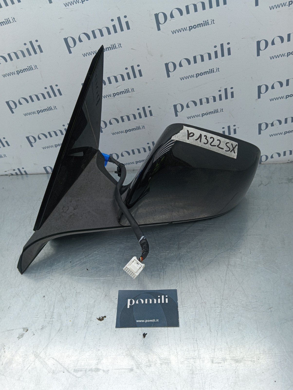 Pomili Cristalli specchio retrovisore Tesla Model Y sinistro 11 PIN usato