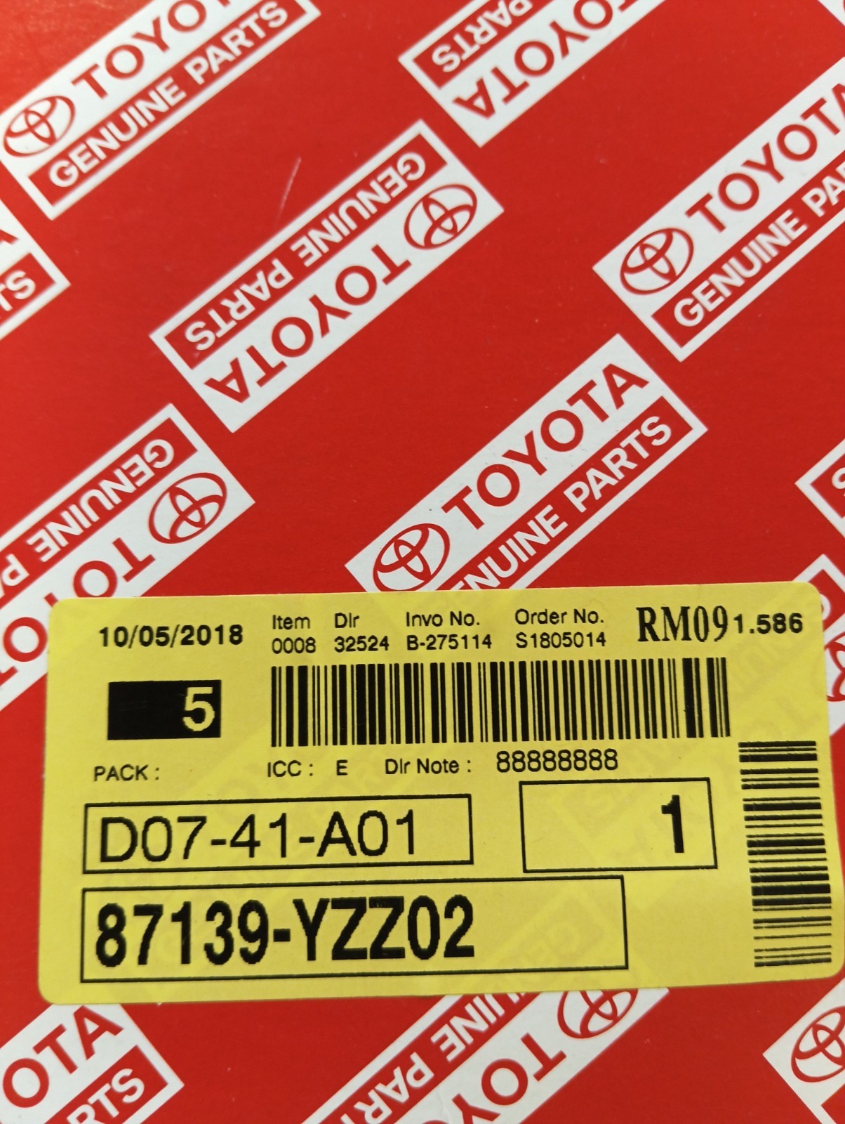 Pomili Climatizzazione Toyota 87139-YZZ02 filtro abitacolo antipolline nuovo