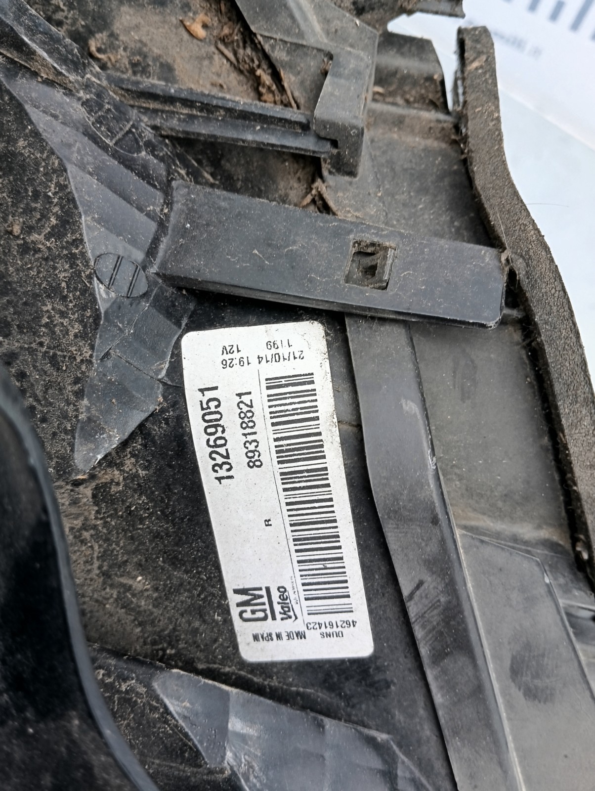 Pomili Fanaleria Opel Corsa D 13269051 fanale posteriore destro usato