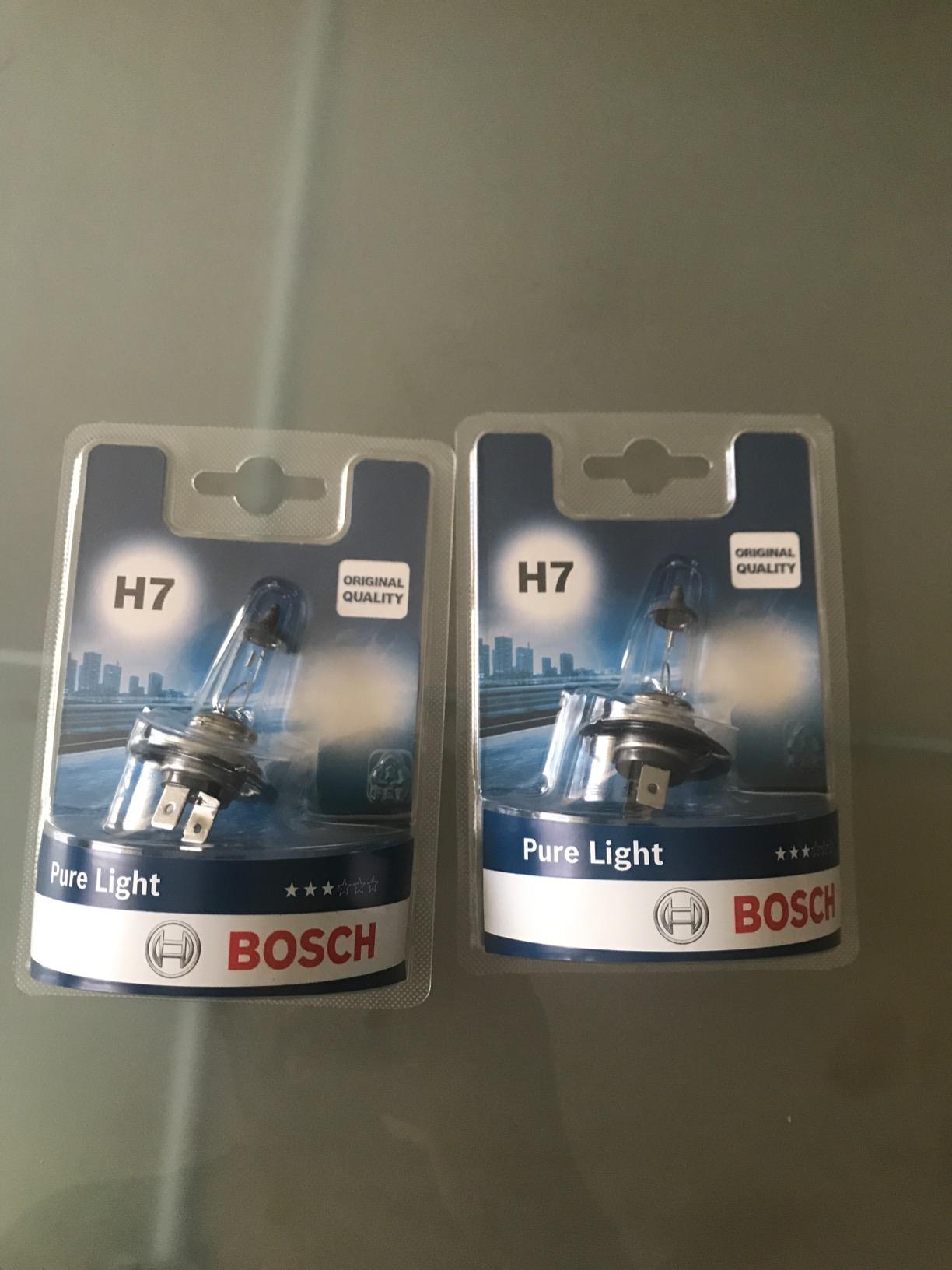 Bosch Lampadine e illuminazione H7 lampadina faro Pure Light 1 pezzo