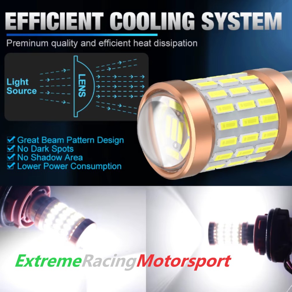 Xtreme Racing Lampadine LED ERM TA60 T25 3156 P27W ORANGE lampadine coppia frecce