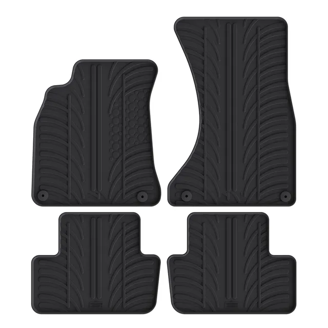 Travall Car Mats Audi A4 (2008-2016) tappetini auto in gomma sagomati