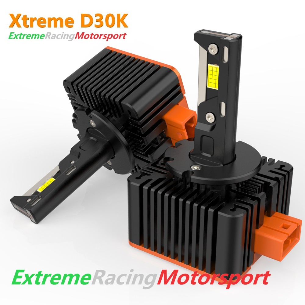 Xtreme Racing Kit Illuminazione LED DSeries D30 D8S lampade LED coppia 30000 lumen CANBUS