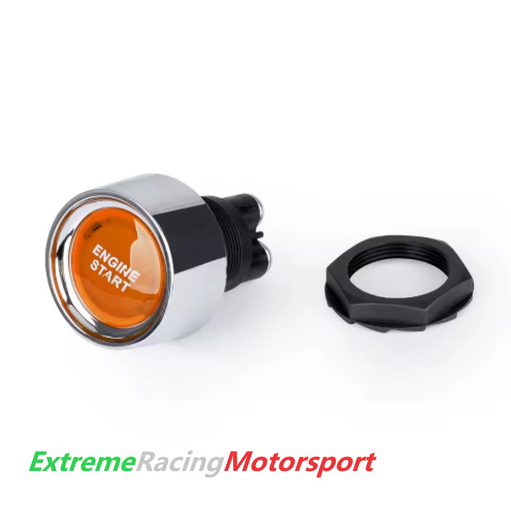 Xtreme Racing Decorazioni Auto Pulsante Engine Start 12V giallo