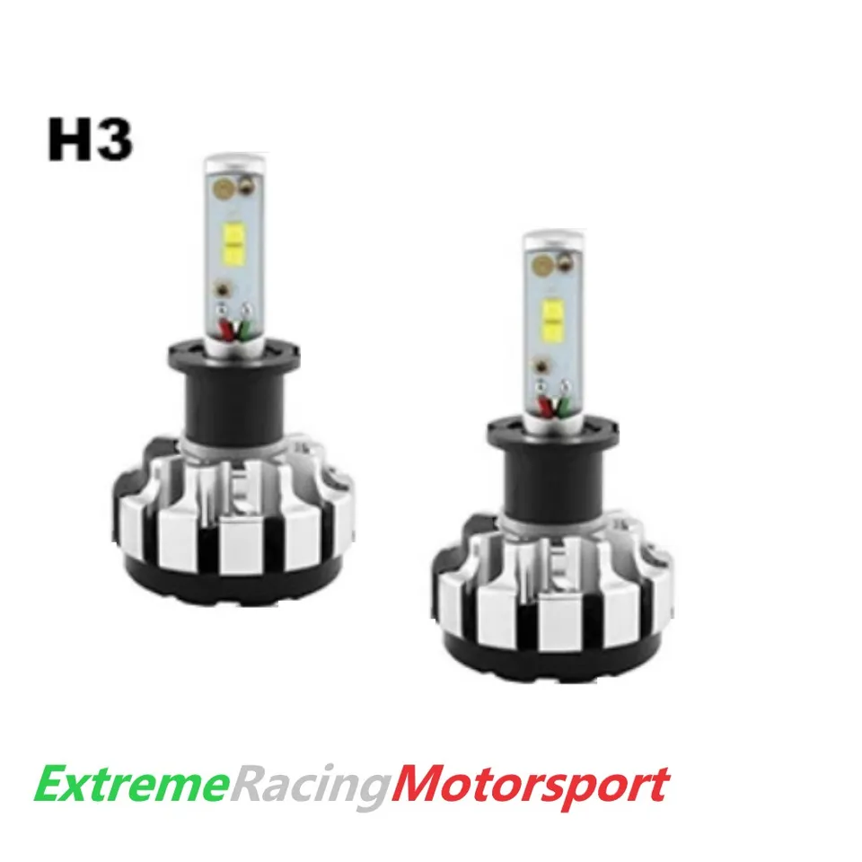Xtreme Racing Lampadine LED ERM Turbo T1S H3 18000 lumen 6000K