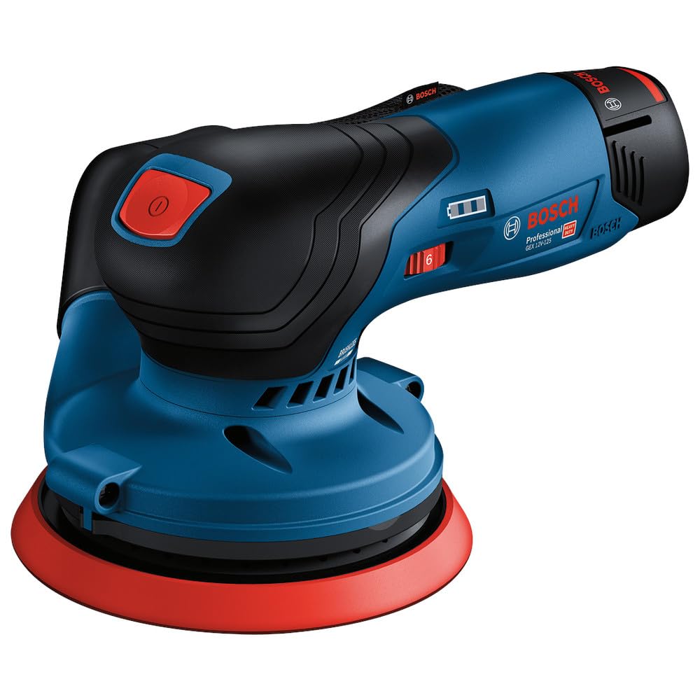 Bosch Professional GEX 12V-125 levigatrice rotoorbitale senza batteria