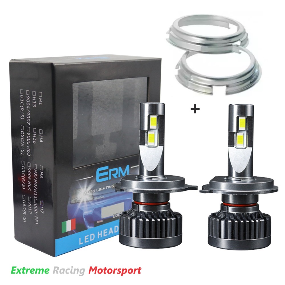 Xtreme Racing Lampadine LED ERM G10 40K H7 6000K 2 pezzi CANBUS