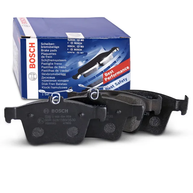 Bosch HCP Sistema frenante 0986494659 pastiglie freno posteriori 4 pezzi