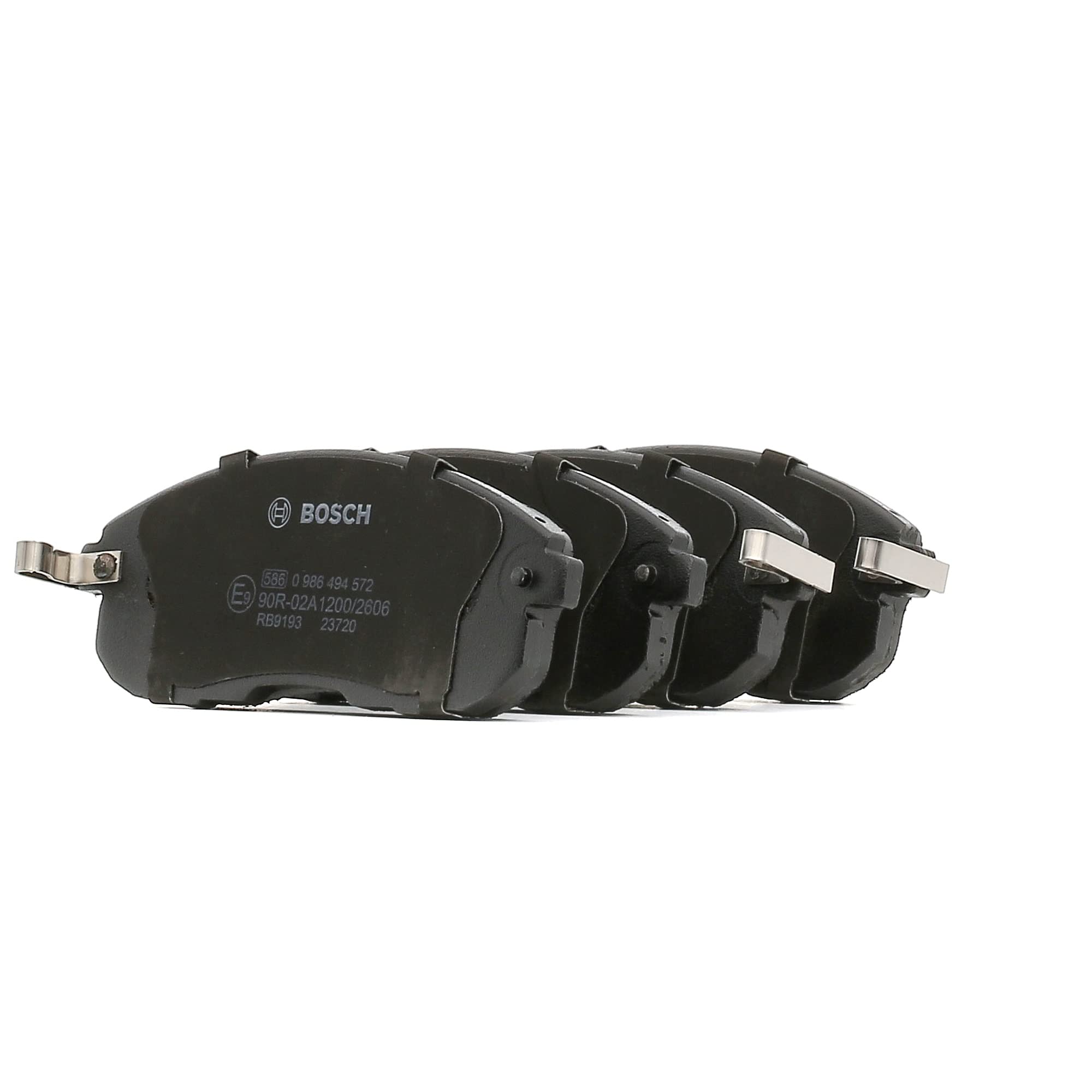 Bosch HCP Sistema frenante 0986494572 kit pastiglie freno disco con istruzioni