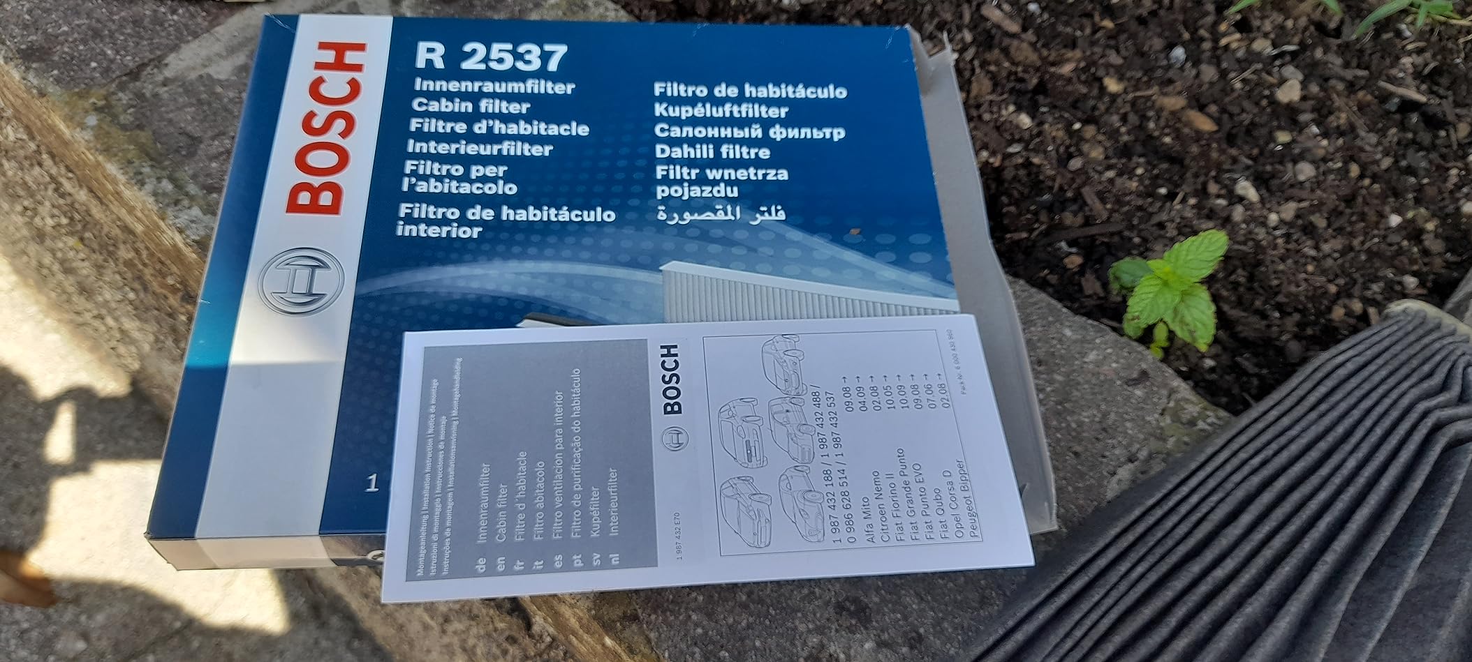 Bosch Filtri 1987432537 Filtro abitacolo carboni attivi