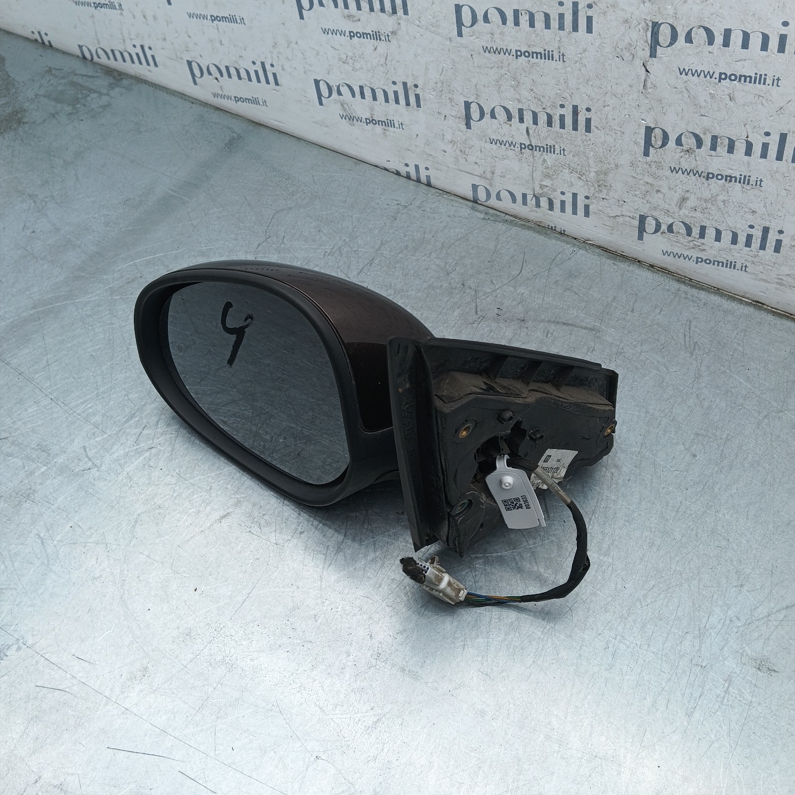 Pomili Cristalli Specchietto retrovisore sinistro Lancia Y (2003-11) 007355121120 5 pin elettrico usato